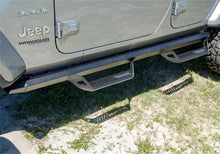 Load image into Gallery viewer, N-Fab Predator Pro-Cab Len (2 Steps)-18-23 Wrangler JL 4Dr-TX Blk PRJ1863-TX