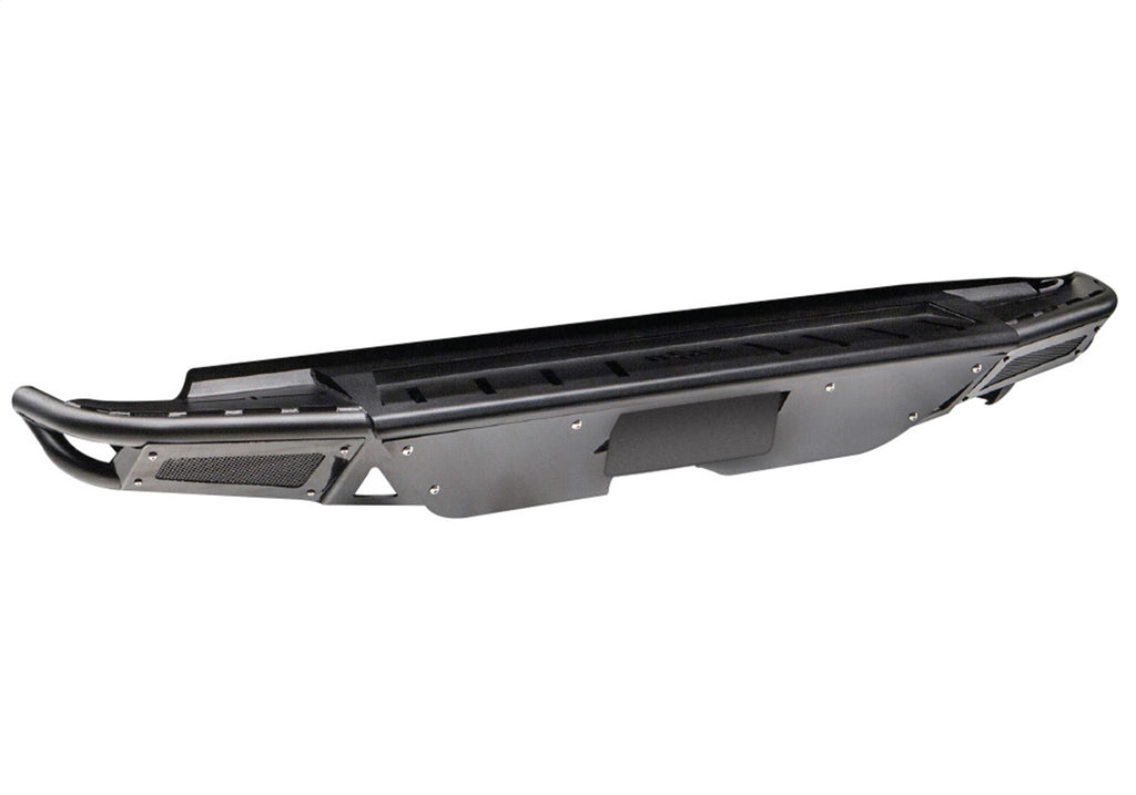 N-Fab RBS PreRunner Rear Bumper-14-18 (19 Leg/Lim) Silv/Sierra 1500-Gloss Blk C14RBS-H