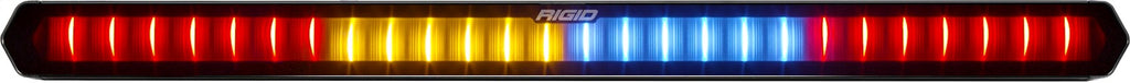Rigid Industries RIGID Chase Rear Facing 27 Mode 5 Color LED Light Bar 28 Inch; Tube Mount 901801