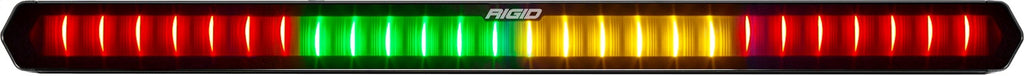 Rigid Industries RIGID Chase Rear Facing 27 Mode 5 Color LED Light Bar 28 Inch; Tube Mount 901801