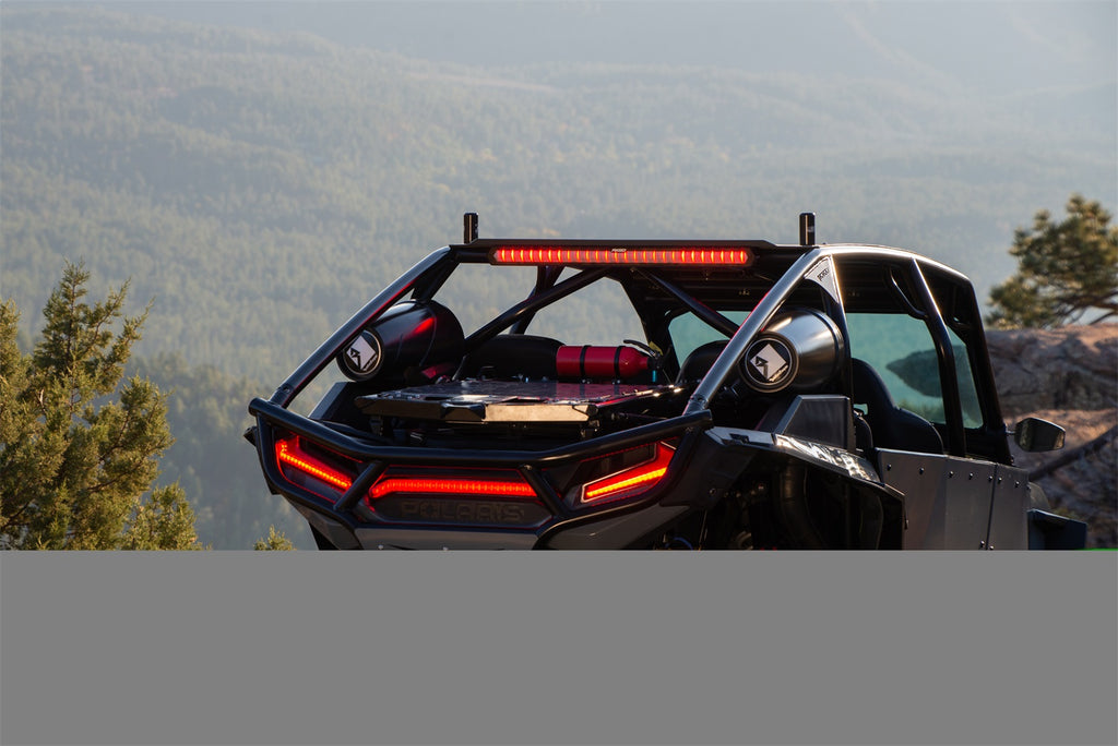 Rigid Industries RIGID Chase Rear Facing 27 Mode 5 Color LED Light Bar 28 Inch; Tube Mount 901801