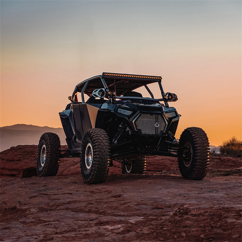 Rigid Industries Revolve Pod with Amber Backlight Pair 491613