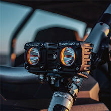 Load image into Gallery viewer, Rigid Industries Revolve Pod with Amber Backlight Pair 491613