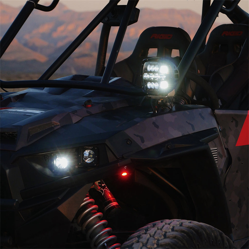 Rigid Industries RIGID Adapt XP Extreme Powersports LED Light; 3 Lighting Zones; GPS Module Singl 300414