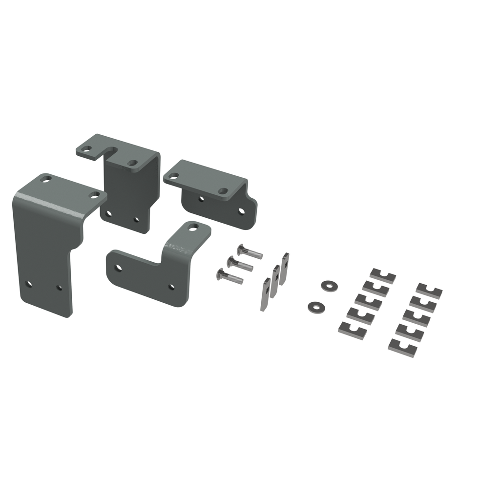 RVR3203 CUSTOM INSTALLATION KIT FOR UNIVERSAL MOUNTING RAILS FOR SOME NISSAN  TRUCKS