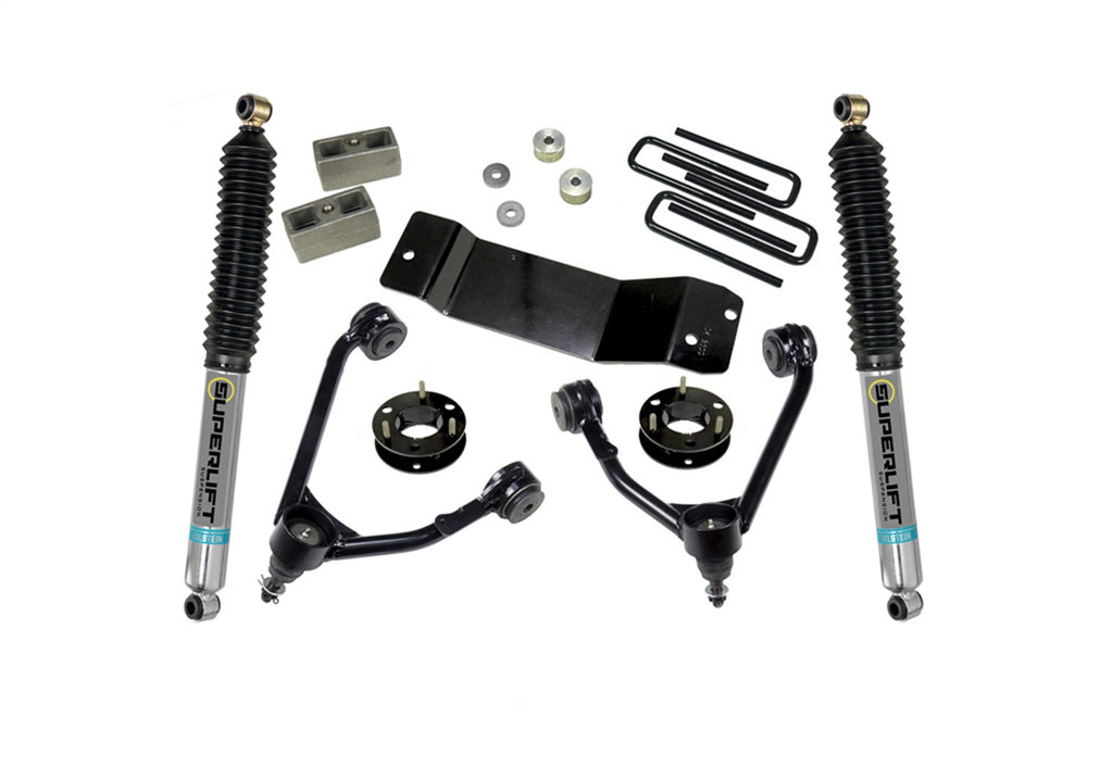 Superlift 3.5in. Upper CtrlArmKit-14-18(19OldBody)GM1500 4WDwOE Al or SS CtrlArms wBilRrSh 3600B