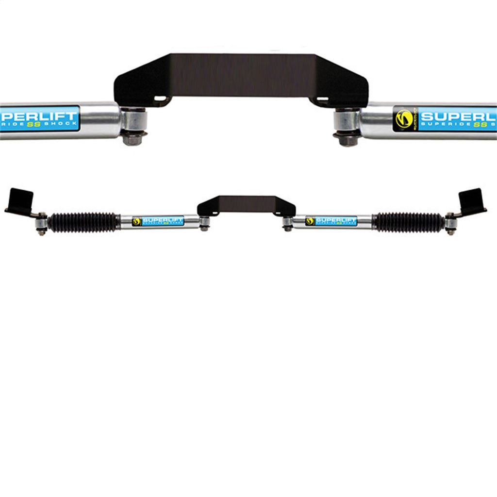 Superlift Dual Steering Stabilizer Kit-SL SS Bilstein (Gas)-03-08 Ram 2500/3500 4WD 92700