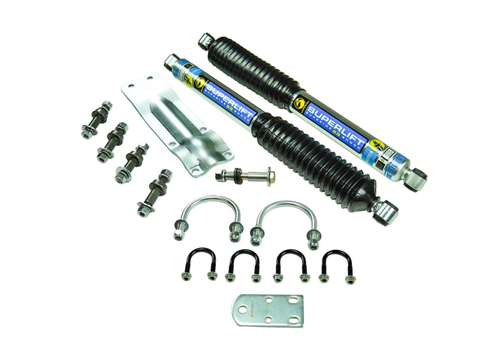 Superlift Dual Steering Stabilizer Kit-Bil-73-91 GM 1/2/3/4 Sld Axl/69-93 Ddg 1/2/3/4 4WD 92714