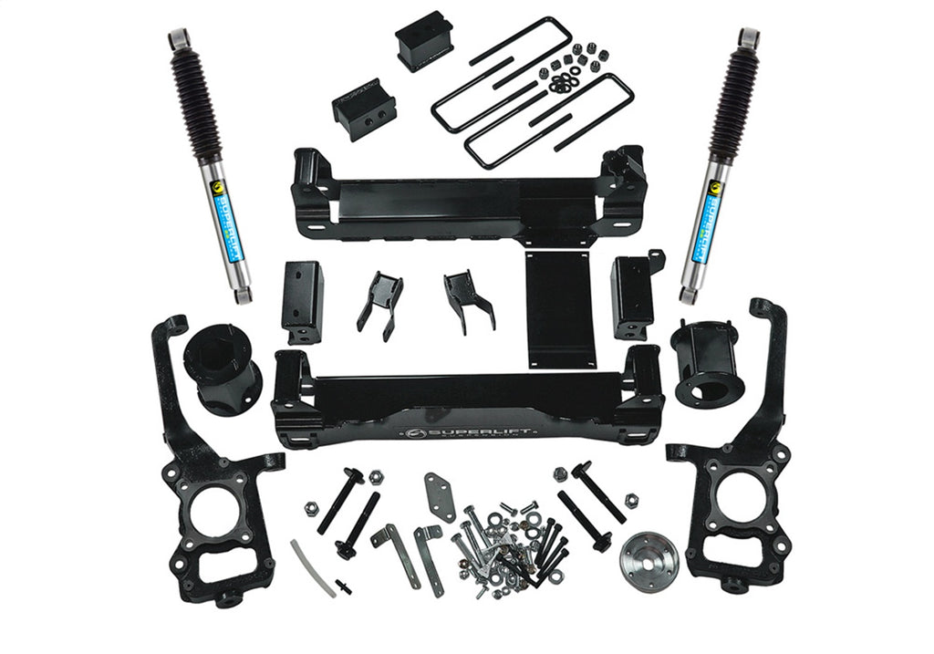 Superlift 6ft. Lift Kit-09-14 F-150 4WD-w/Bilstein Rear Shocks K179B