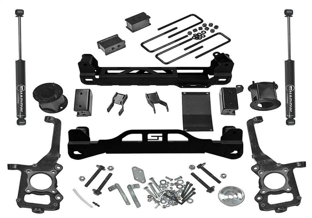 Superlift 6ft. Lift Kit-09-14 F-150 4WD-w/SL Rear Shocks K179