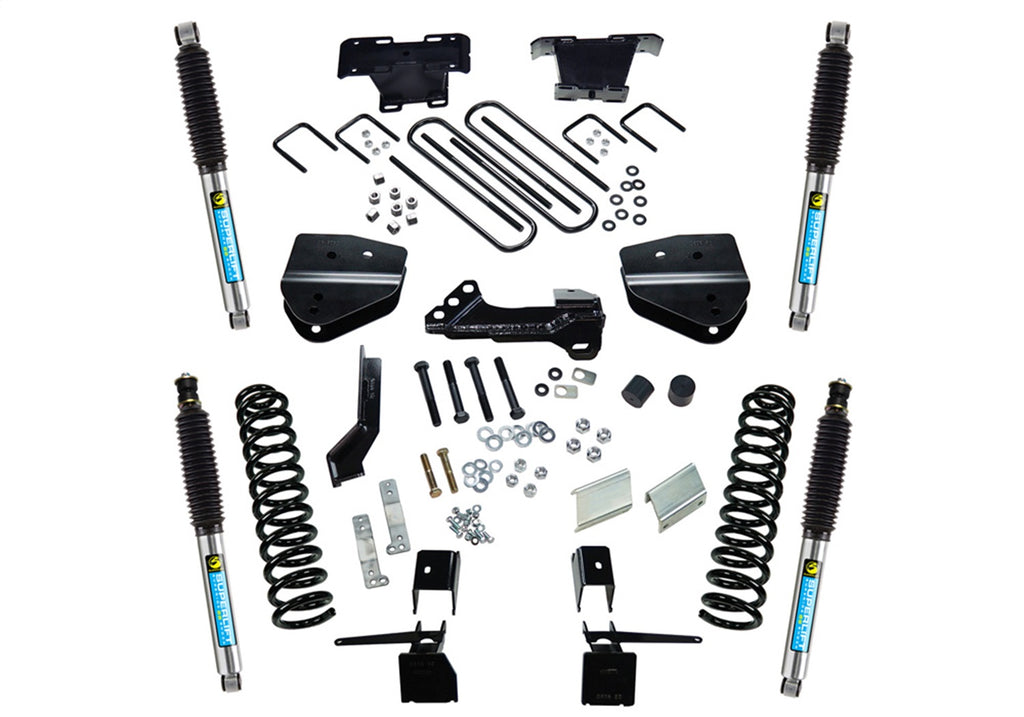 Superlift 4in. Lift Kit-17-22 F-250/F-350 4WD-Diesel-w/Bilstein Shocks K164B