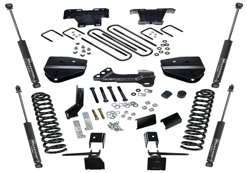 Superlift 4in. Lift Kit-17-22 F-250/F-350 4WD-Diesel-w/SL Shocks K164