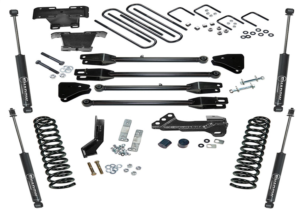 Superlift 4in. 4-Link Lift Kit-17-22 F-250/F-350 4WD-Diesel-w/SL Shocks K166