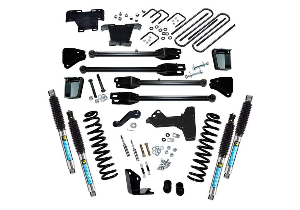 Superlift 6in. Lift Kit-05-07 F250/F350 4WD Diesel w 4-Link Conversion/Bilstein Shocks K231B