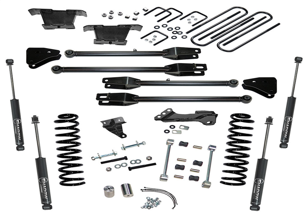 Superlift 4in. Lift Kit-08-10 F-250/F-350 4WD-Diesel-w/4-Link Conversion/SL Shocks K233