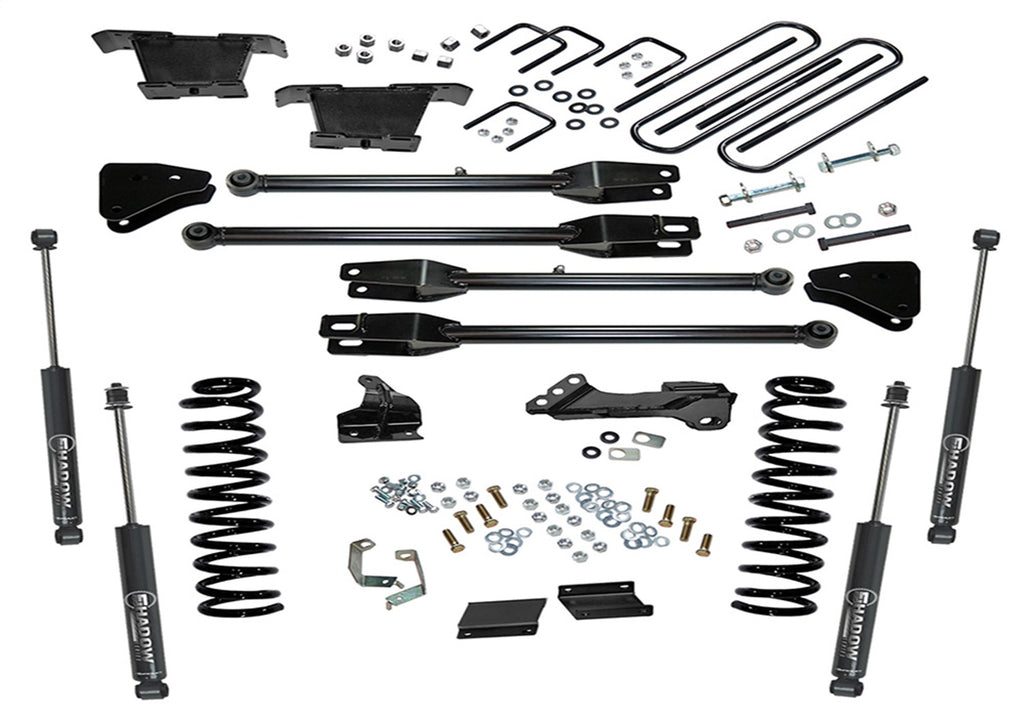 Superlift 4in. Lift Kit-11-16 F-250/F-350 4WD-Diesel-w/4-Link Conversion/SL Shocks K236