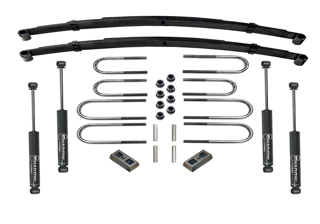 Superlift 2.5in. Lift Kit-73-91 Blazer/Jimmy/Suburban 1/2 Ton 4WD-Rr Block Kit wSL Shks K414