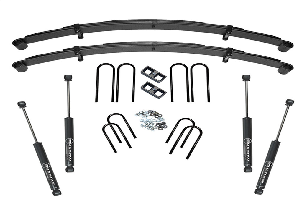 Superlift 4in. Lift Kit-73-87 GM 1/2 Ton 4WD-Rr Block Kit w/SL Shocks K428