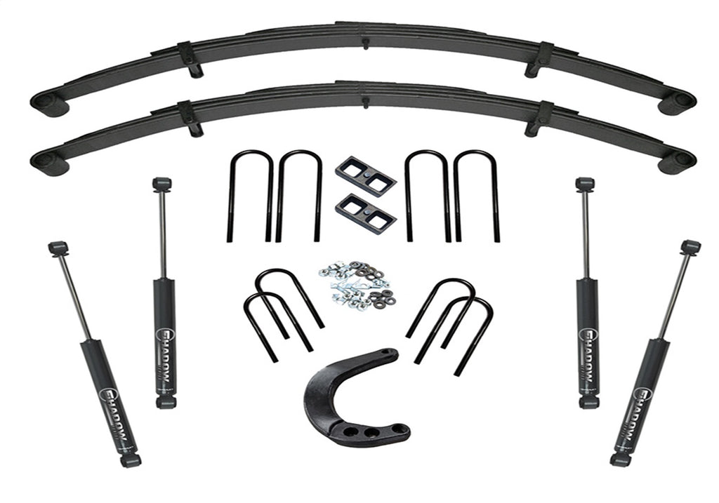 Superlift 6in. Lift Kit-73-91 GM 3/4 Ton 4WD-Rr Block Kit w/SL Shocks K440