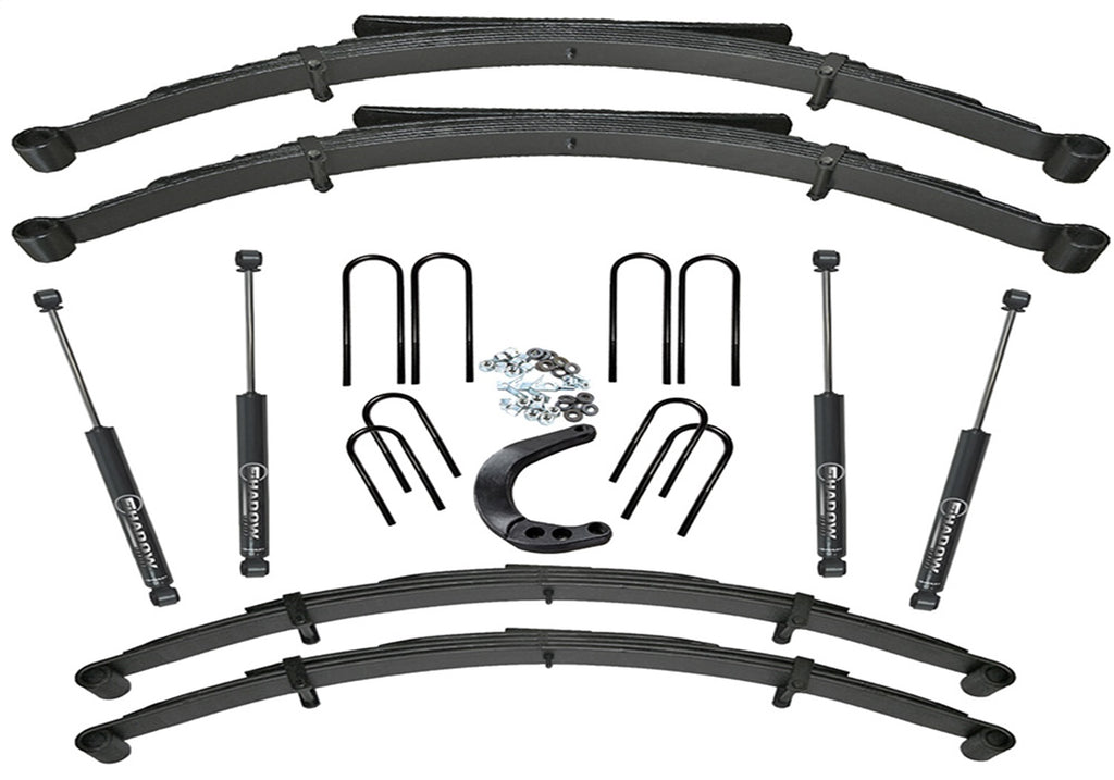 Superlift 6in. Lift Kit (w/52in. Rr Sprngs)-73-91 GM 3/4 Ton 4WD-w/SL Shocks K442