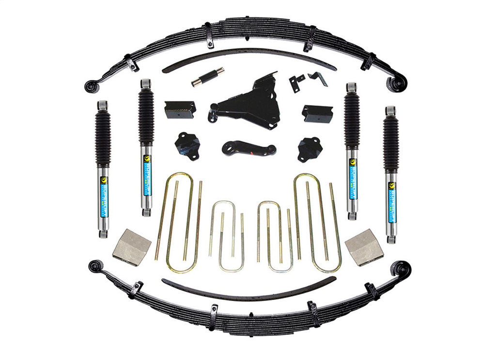 Superlift 8in. Lift Kit-00-04 F-250/F-350 4WD-Diesel/V10-w/Bilstein Shocks K644B