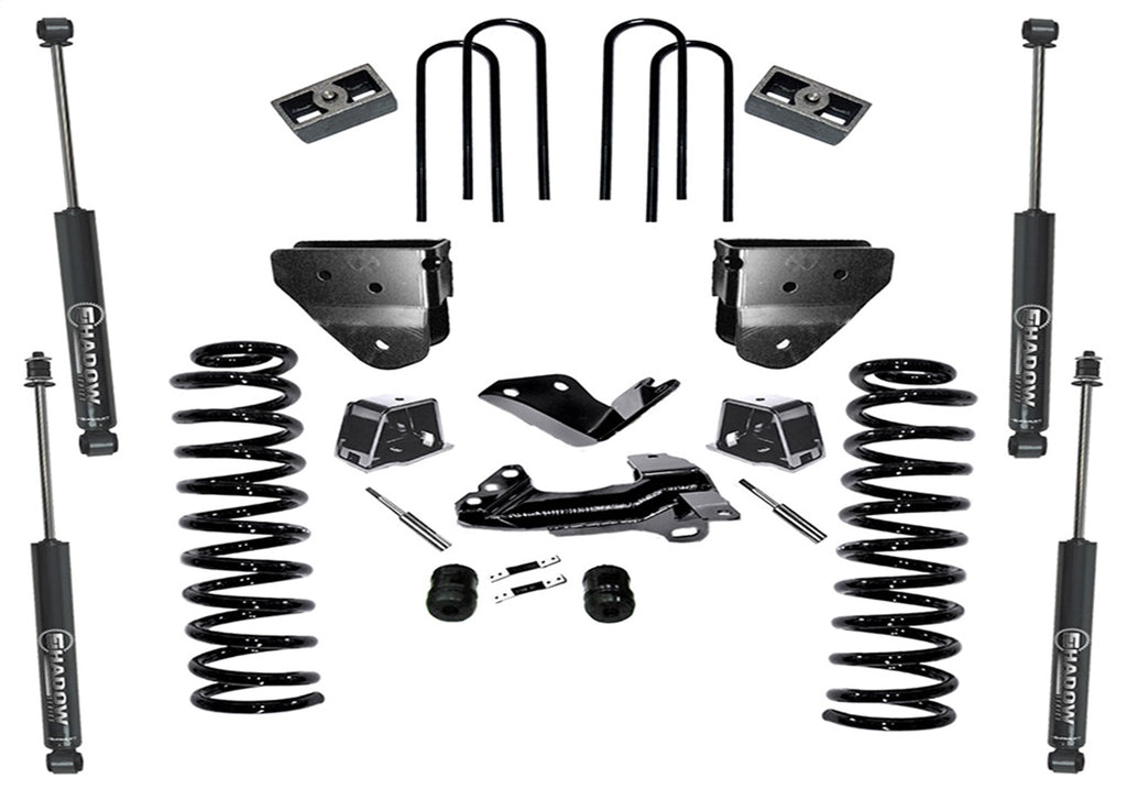 Superlift 4in. Lift Kit-05-07 F-250/F-350 4WD-Diesel-w/SL Shocks K796