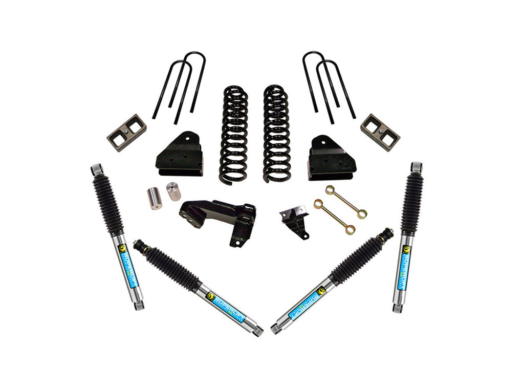 Superlift 4in. Lift Kit-08-10 F-250/F-350 4WD-Diesel-w/Bilstein Shocks K854B