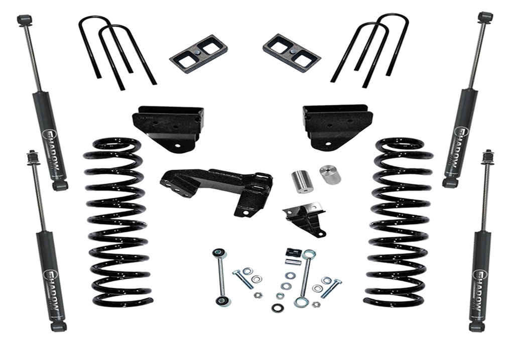 Superlift 4in. Lift Kit-08-10 F-250/F-350 4WD-Diesel-w/SL Shocks K854