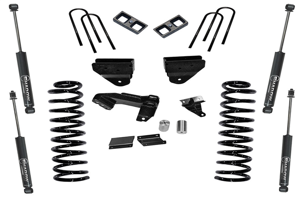 Superlift 4in. Lift Kit-11-16 F-250/F-350 4WD-Diesel-w/SL Shocks K876