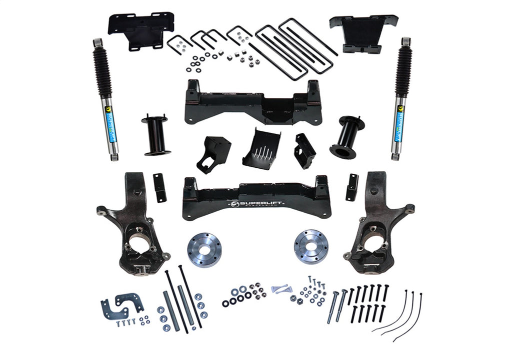 Superlift 8in. Lift Kit-14-18 (19 Old Body) GM 1500 2WD w/OE Al or SS CtrlArms w/Bil Rr Sh K897B