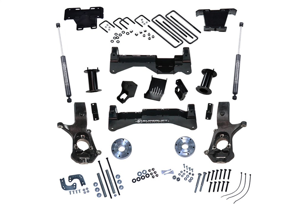 Superlift 8in. Lift Kit-07-16 Silv/Sierra 1500 4WD w/Cast Steel Ctrl Arms w/Bil Rr Shocks K898B