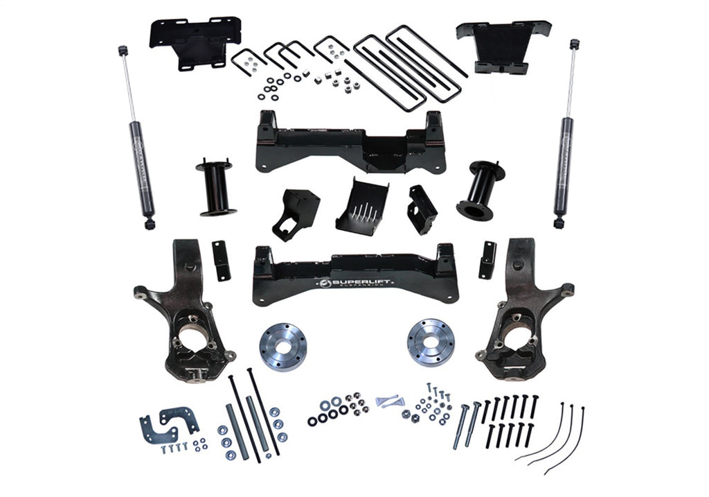 Superlift 8in. Lift Kit-14-18 (19 Old Body) GM 1500 4WD w/OE Al or SS Ctrl Arms w/Bil RrSh K899B