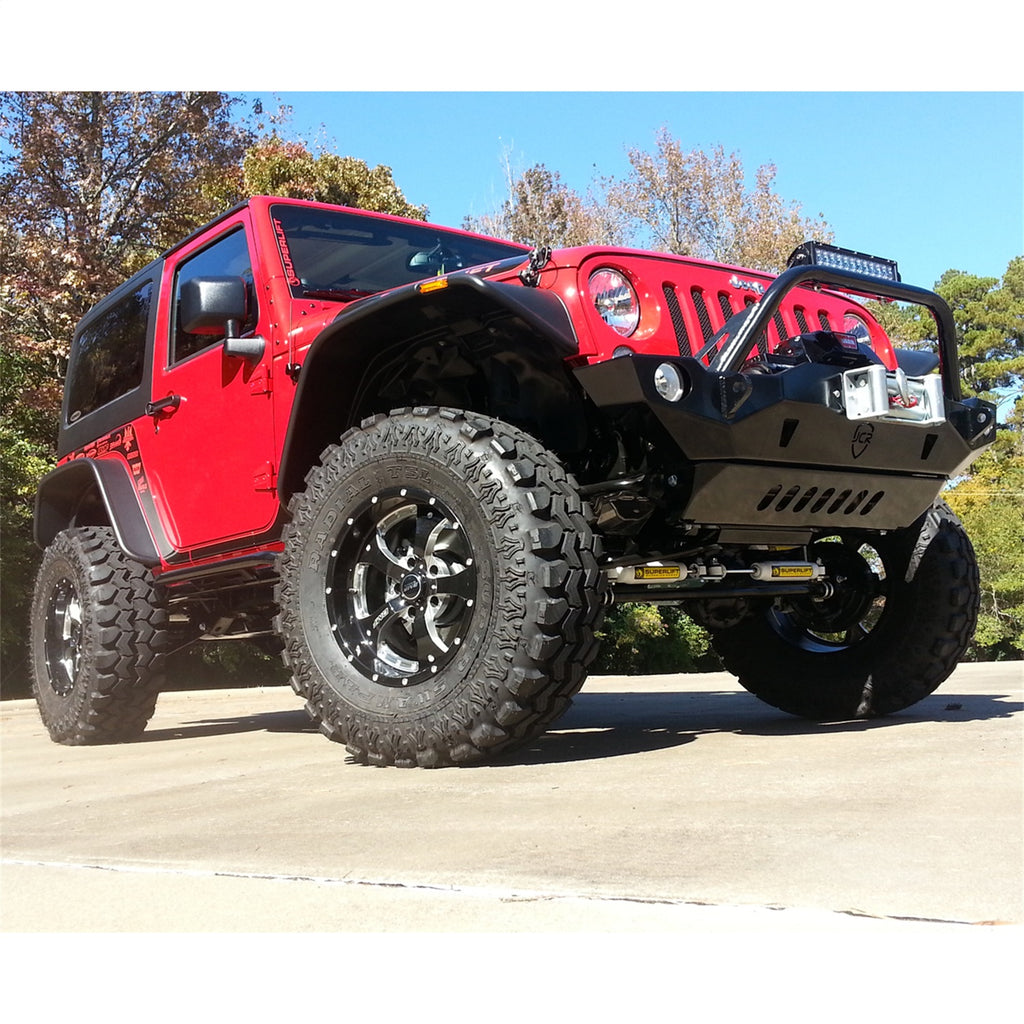 Superlift 4in. Lift Kit-07-18 Wrangler JK-2-door-w/SL Shocks K905