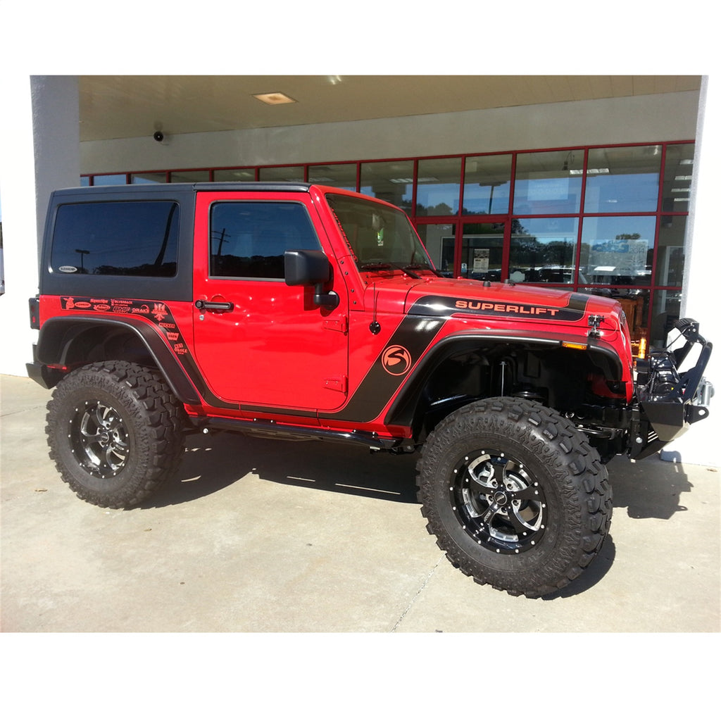 Superlift 4in. Lift Kit-07-18 Wrangler JK-2-door-w/SL Shocks K905