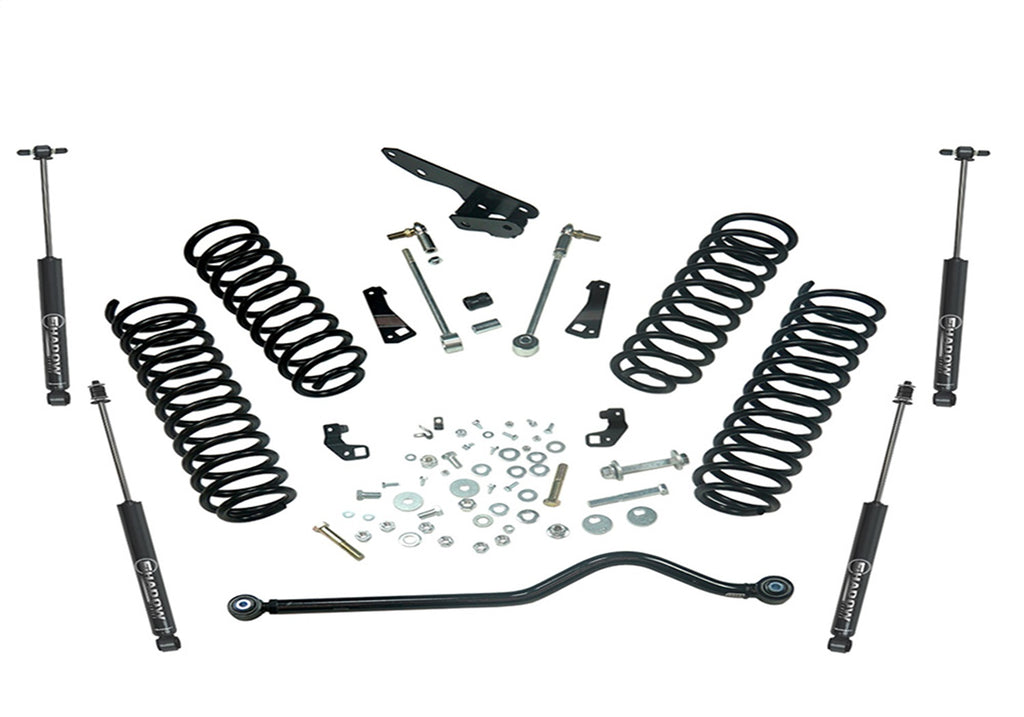 Superlift 4in. Lift Kit-07-18 Wrangler JK-2-door-w/SL Shocks K905