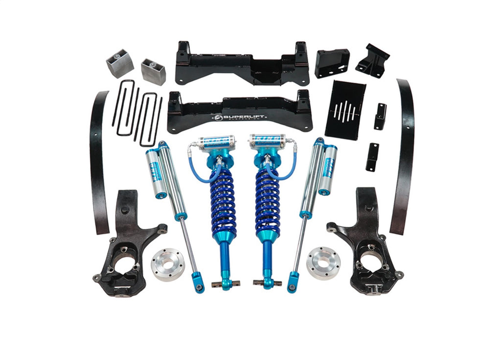 Superlift 8in. Lift Kit-14-18(19OldBody)GM1500 4WDw/OE Al or SS Ctrl Arms/KingClvr/Res RrS K908KG