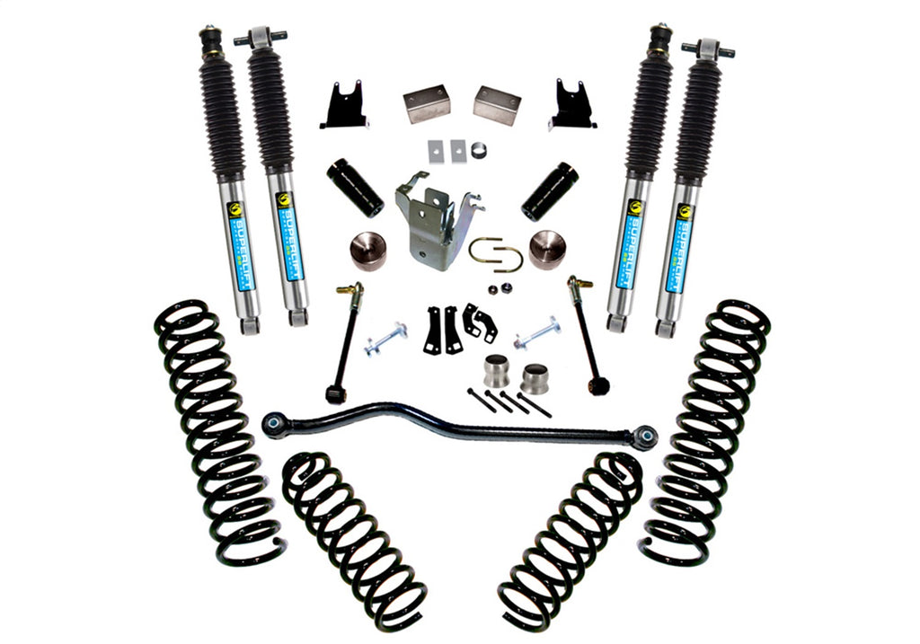 Superlift 4in. Lift Kit-07-18 Wrangler JK-2-door-w/Bilstein Shocks K927B