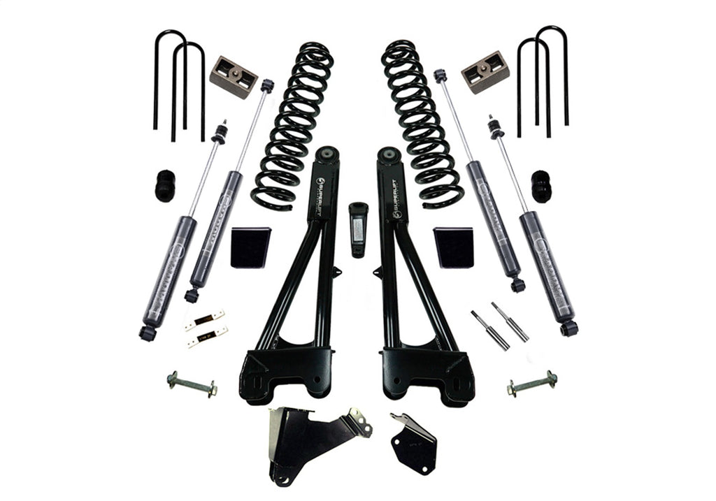 Superlift 6in. Lift Kit-05-07 F250/F350 4WD-Dsl w/Replacement Radius Arms w/Bil Shocks K977B