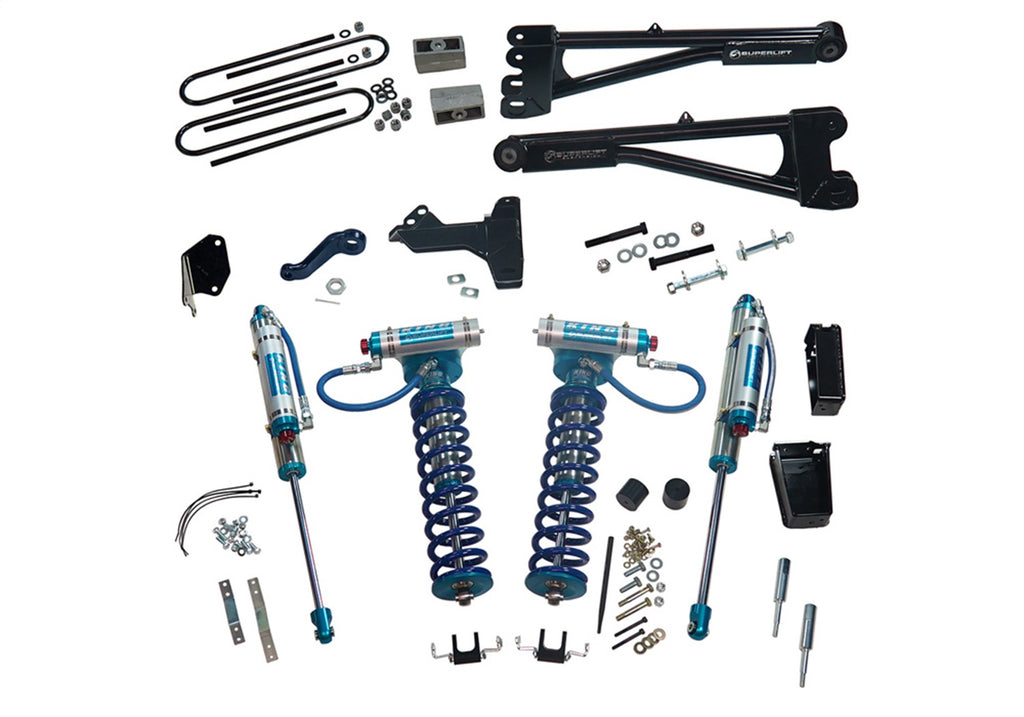 Superlift 6in. Lift Kit-05-07 F250/F350 4WD w Rep Radius Arms/King Clvrs/King Rr Shocks K977KG