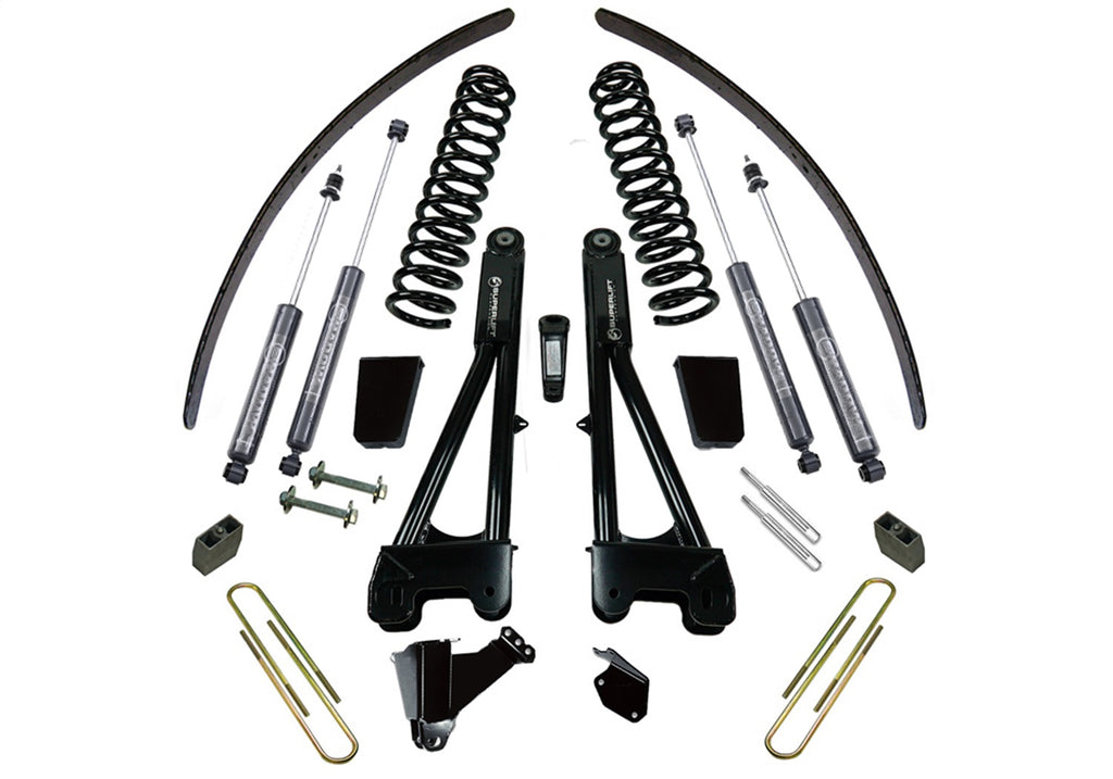 Superlift 8in. Lift Kit-05-07 F250/F350 4WD-Dsl w/Replacement Radius Arms w/Bil Shocks K979B