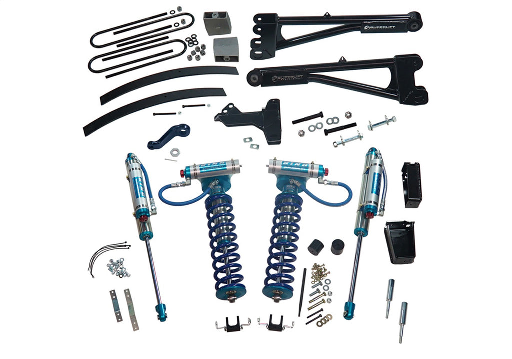 Superlift 8in. Lift Kit-05-07 F250/F350 4WD w Rep Radius Arms/King Clvrs/King Rr Shocks K979KG