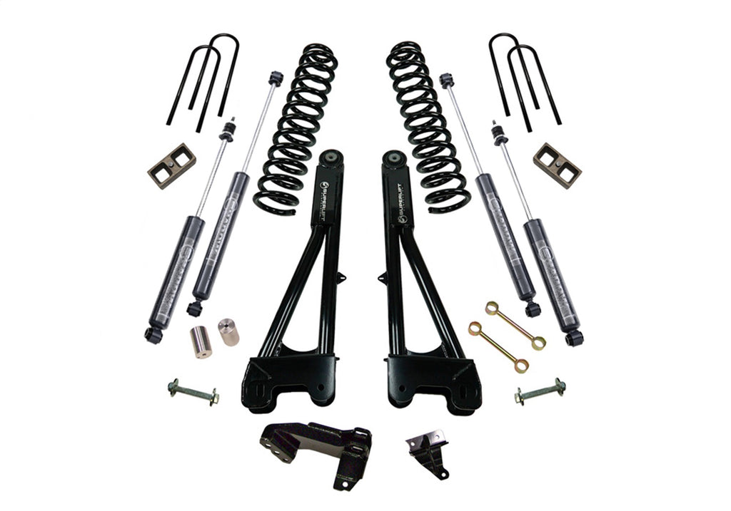 Superlift 4in. Lift Kit-08-10 F250/F350 4WD-Dsl w/Replacement Radius Arms w/Bil Shocks K981B