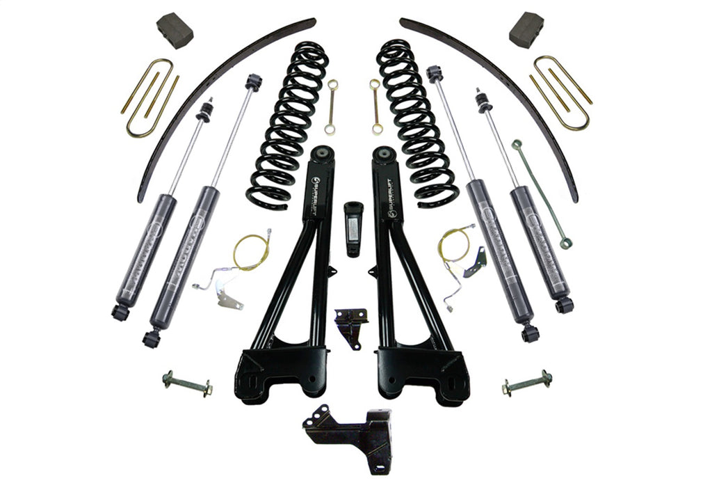 Superlift 6in. Lift Kit-08-10 F250/F350 4WD-Dsl w/Replacement Radius Arms w/Bil Shocks K983B