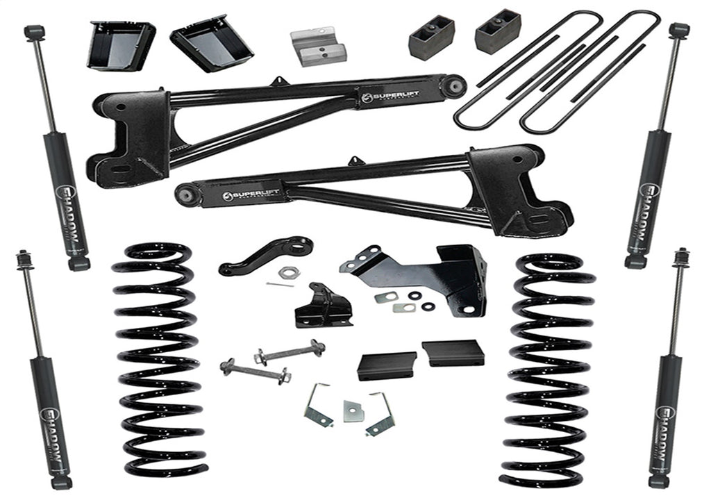 Superlift 6in. Lift Kit-11-16 F250/F350 4WD-Dsl w/Replacement Radius Arms w/SL Shocks K989