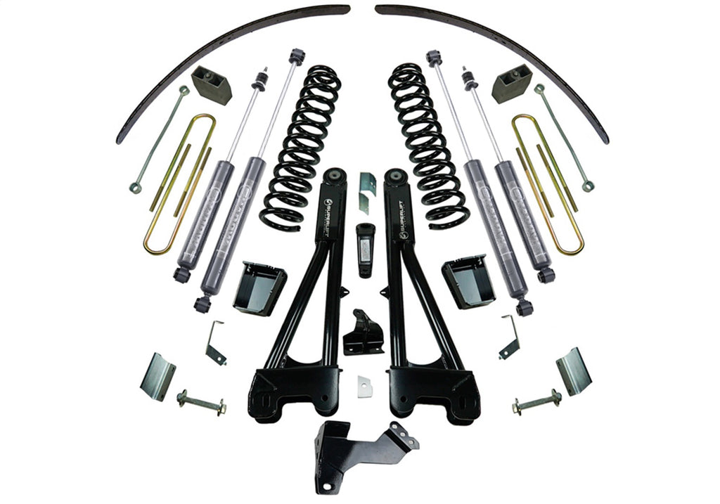 Superlift 8in. Lift Kit-11-16 F250/F350 4WD-Dsl w/Replacement Radius Arms w/Bil Shocks K991B