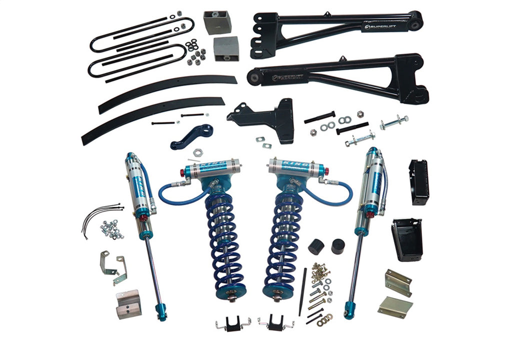 Superlift 8in. Lift Kit-11-16 F250/F350 4WD w Rep Radius Arms/King Clvrs/King Rr Shocks K991KG