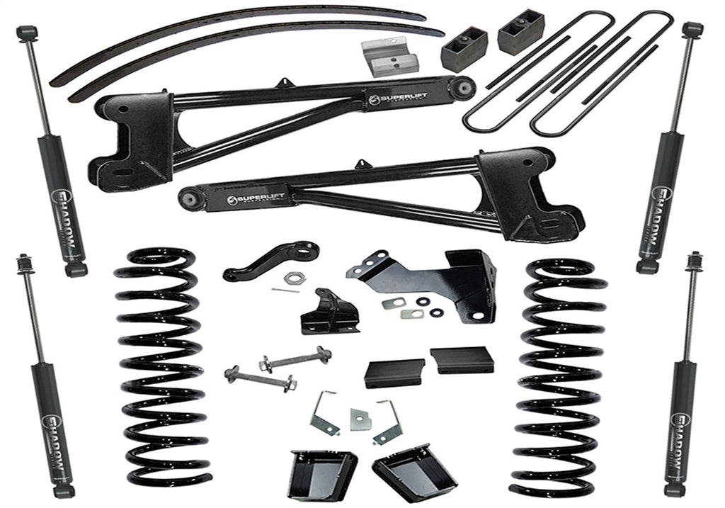 Superlift 8in. Lift Kit-11-16 F250/F350 4WD-Dsl w/Replacement Radius Arms w/SL Shocks K991