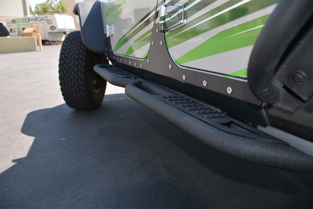 DV8 Offroad Rock Sliders - SRSOTB-06