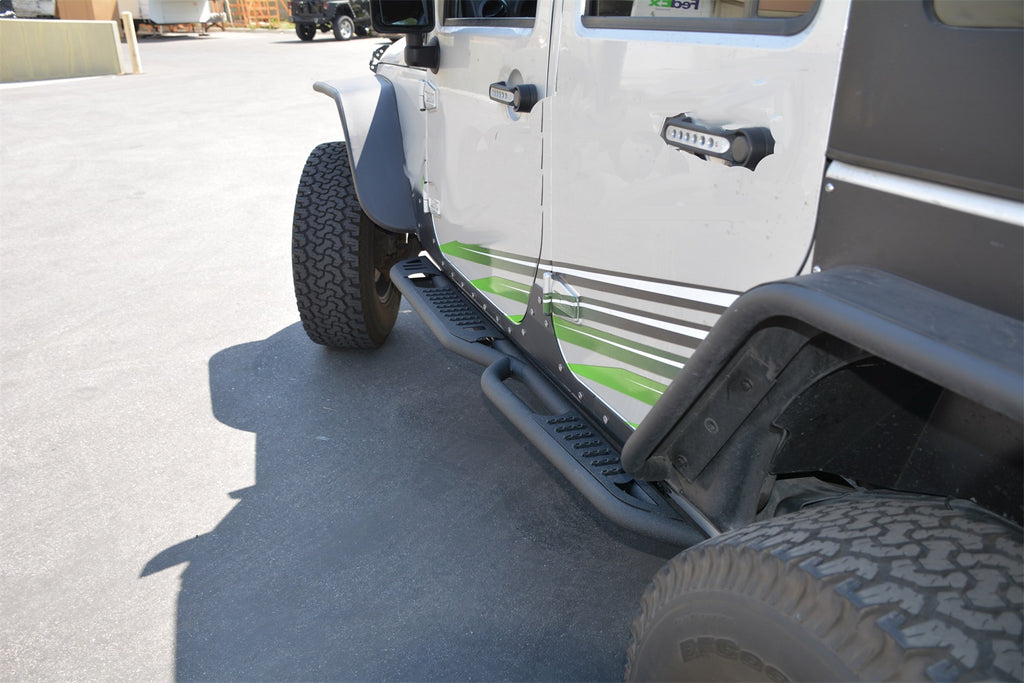 DV8 Offroad Rock Sliders - SRSOTB-06