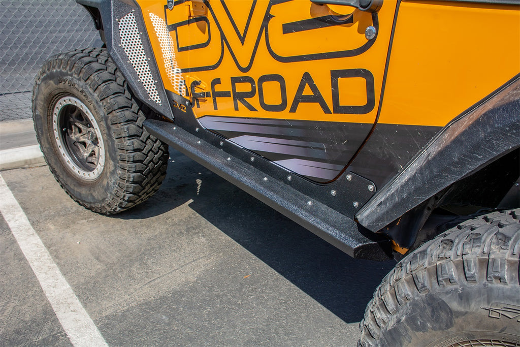 DV8 Offroad Rock Sliders - SRSOTB-12